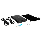 Enclosure Vorago Dd 2.5" Sata Usb Tipo C 3.1 Negro Hdd-202
